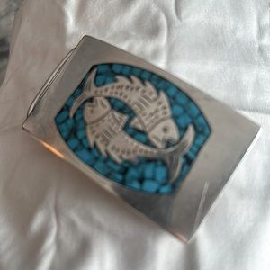 Selling this Beautiful Buckle Mexican 925 Silver